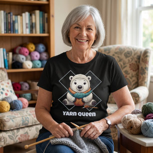Bären-Ruhestandsgeschenke für Häkel-Mama Oma T-Shirt