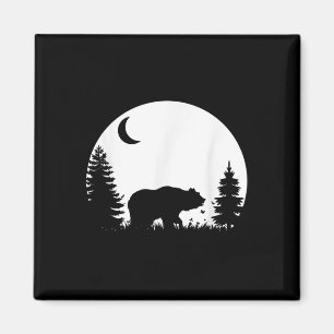 Bären-Silhouette Wilderness Umwelt Protection Magnet