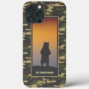 Bären Stehend und Camouflage Case-Mate iPhone Hülle