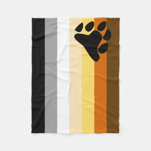 Bären-Stolz-Flagge Fleecedecke