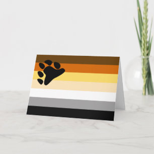 Bären-Stolz-Flagge Karte