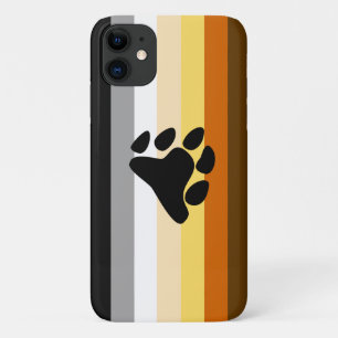 Bären-Stolzflagge mit Pfote Case-Mate iPhone Hülle
