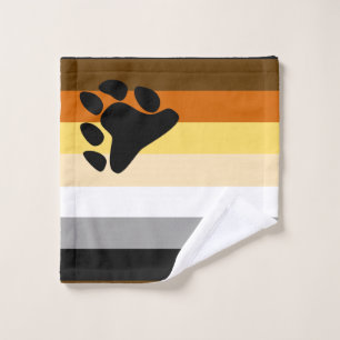 Bären-Stolzflagge Waschlappen