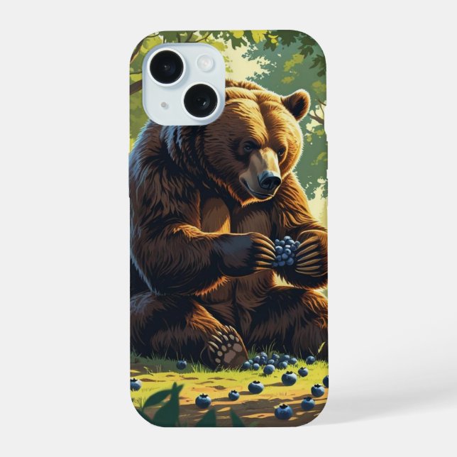 Bären Thema  iPhone 15 Hülle (Rückseite)