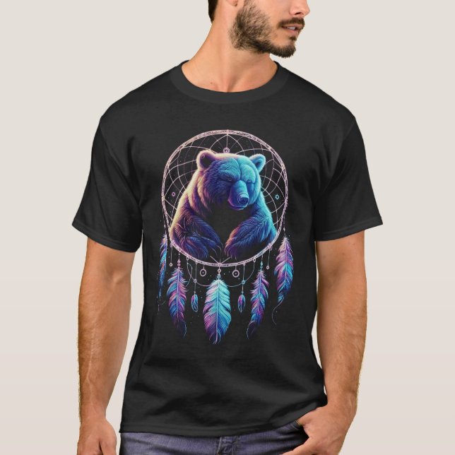 Bären-Traumfänger 26 T-Shirt (Vorderseite)