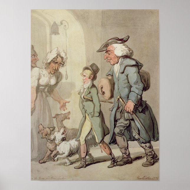 Bären- und Bärenführer Poster (Vorne)