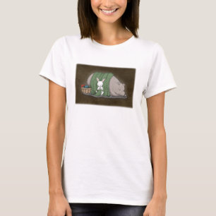 Bären und Bunny Knittern Lover Niedliche Waldtiere T-Shirt