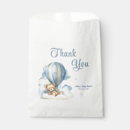 Bären und fliegende Ballons Blue Fvor Bag Geschenktütchen
