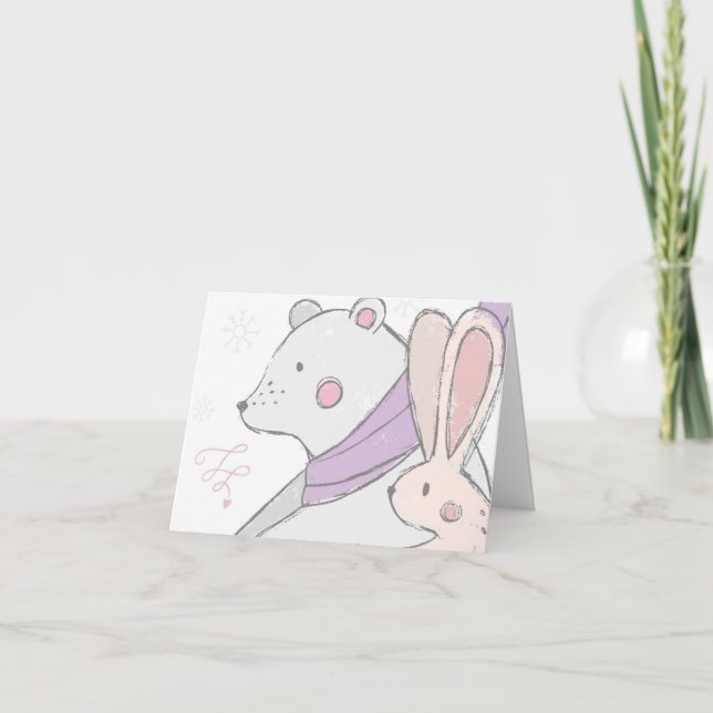 Bären und Sonne, in unseren Träumen Karte (Vorderseite)