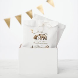 Bärenabenteuer Fall Neutrale Babydusche Geschenktütchen