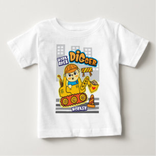Bärenarbeiter Baby T-shirt