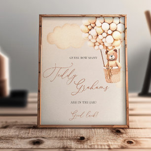 Bärenballons schätzen wie viele Grahams - Untersch Fotodruck