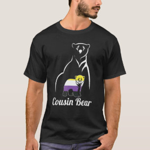Bärenbär ohne Binärbär, nicht binärer Cousin T-Shirt