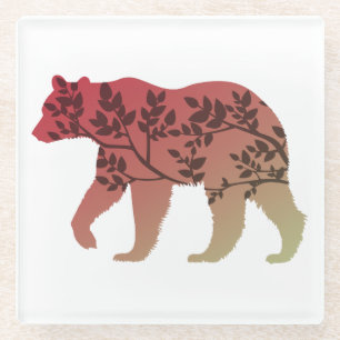 Bärenbaum Glasuntersetzer