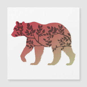 Bärenbaum Magnetkarte