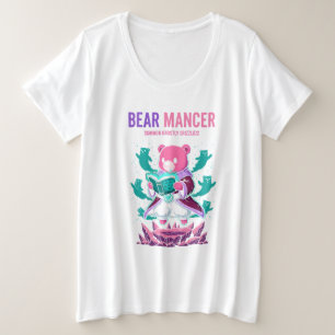 Bärenbeschwörer beschwört geisterhafte Grizzlies M Große Größe T-Shirt