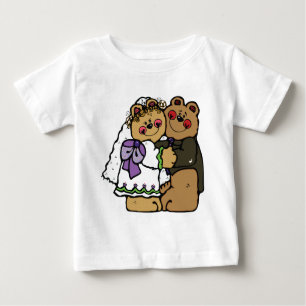 Bärenbraut und Bärenbaum Baby T-shirt