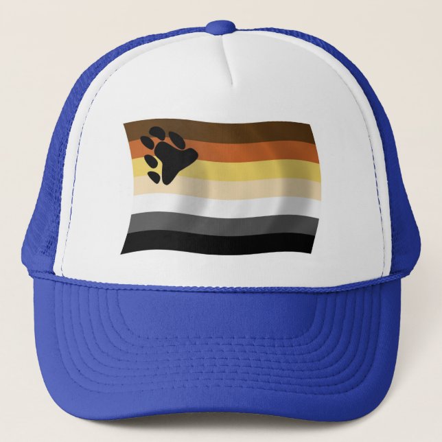 Bärenbruderschafts-Flag Truckerkappe (Vorderseite)