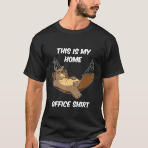 Bärenbüro Dies ist mein Zuhause-Büro Hammock Ch T-Shirt