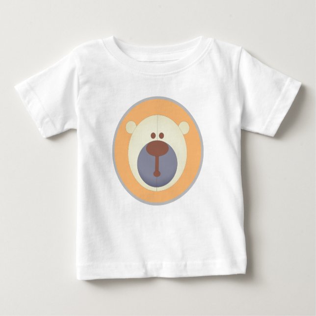 Bärendesign Baby T-shirt (Vorderseite)