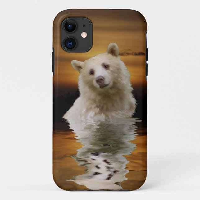 Bärendesign für Tierschützer und Wildtiere Case-Mate iPhone Hülle (Rückseite)