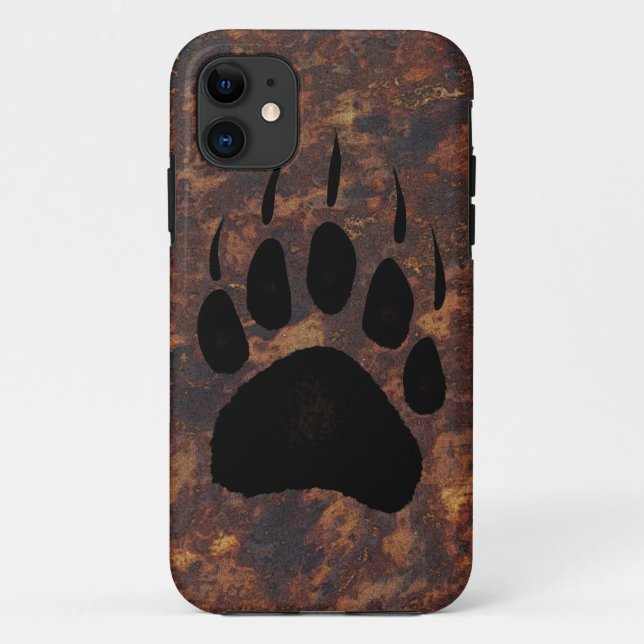 Bärendesign für Tierschützer und Wildtiere Case-Mate iPhone Hülle (Rückseite)