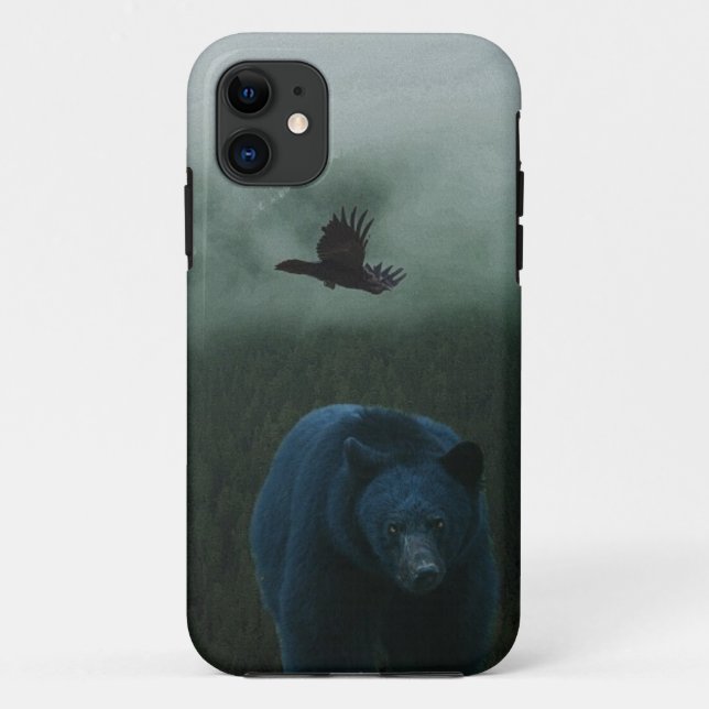 Bärendesign für Tierschützer und Wildtiere Case-Mate iPhone Hülle (Rückseite)