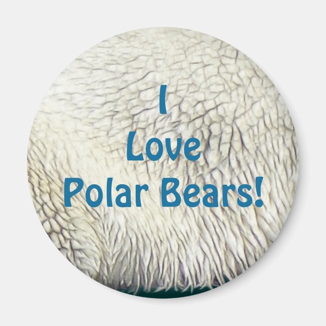 Bärendesign für Tierschützer und Wildtiere Magnet (Vorne)