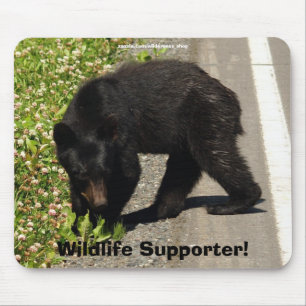 Bärendesign für Tierschützer und Wildtiere Mousepad