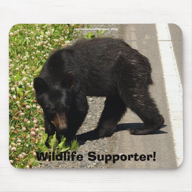 Bärendesign für Tierschützer und Wildtiere Mousepad (Vorne)