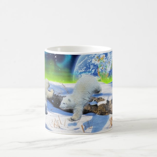 Bärendesign für Tierschützer und Wildtiere Tasse (Mittel)