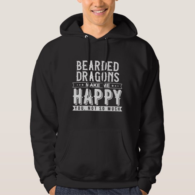 Bärendrachen machen mich glücklich, dass ich dir n hoodie (Vorderseite)