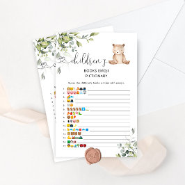 Bärendusche Kinder buchen Emoji-Picktionary