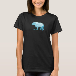 Bärenexposition Erhaltung der natürlichen Tierwelt T-Shirt