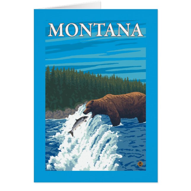Bärenfischerei im Fluss - Montana (Vorne)