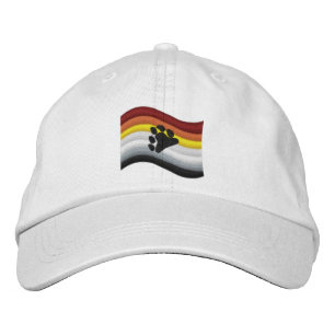 Bärenflagge bestickte Baseballkappe
