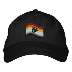 Bärenflagge Bestickte Baseballkappe
