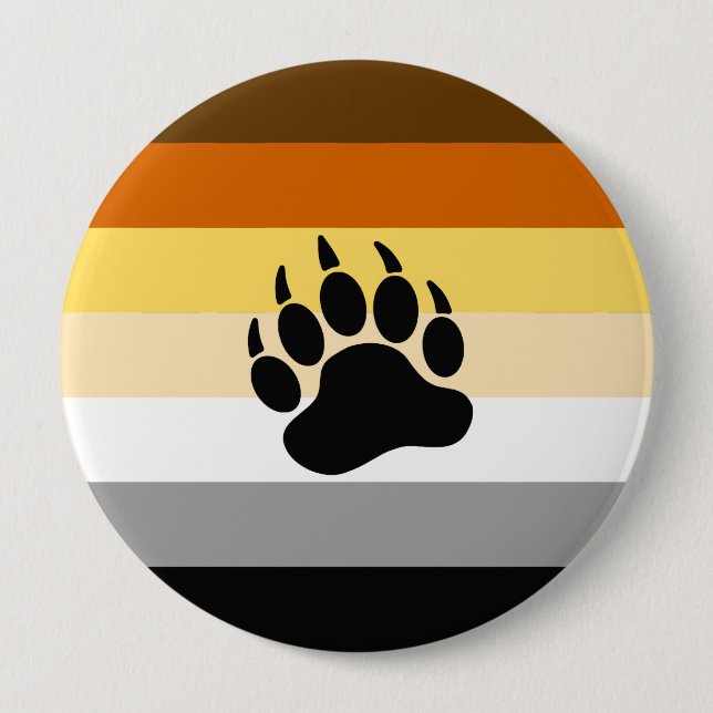 Bärenflagge Button (Vorderseite)