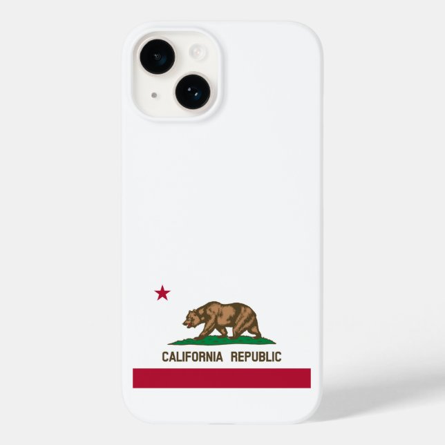 Bärenflagge der Republik Kalifornien: Cali Golden  Case-Mate iPhone Hülle (Rückseite)