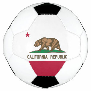 Bärenflagge der Republik Kalifornien: Cali Golden Fußball