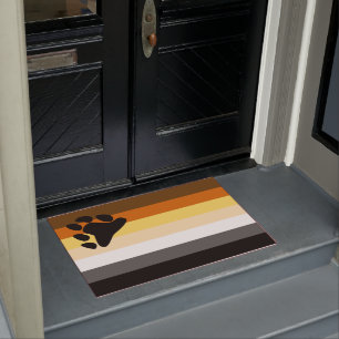 Bärenflagge Fußmatte