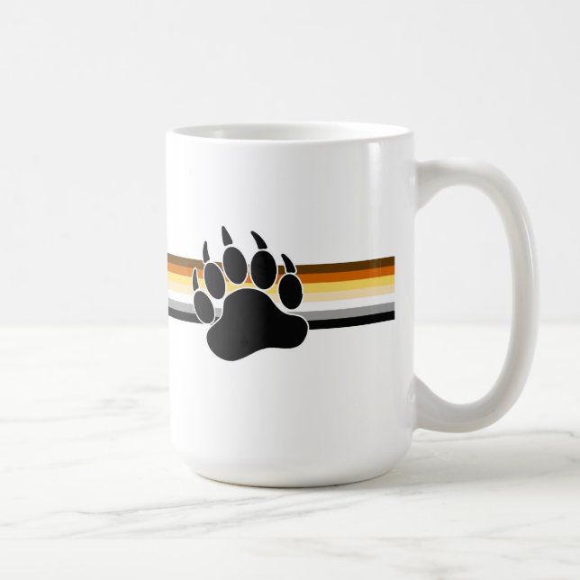 Bärenflagge Kaffeetasse (Rechts)