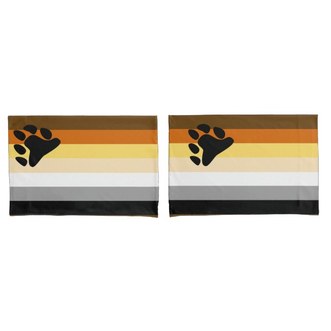 Bärenflagge Kissenbezug (Vorderseite-Set)