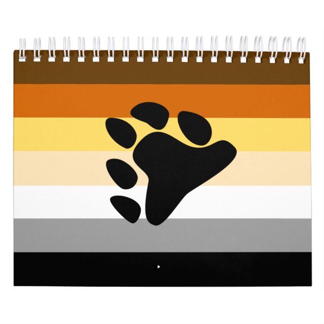 Bärenflagge mit Paw Kalender (Titelbild)