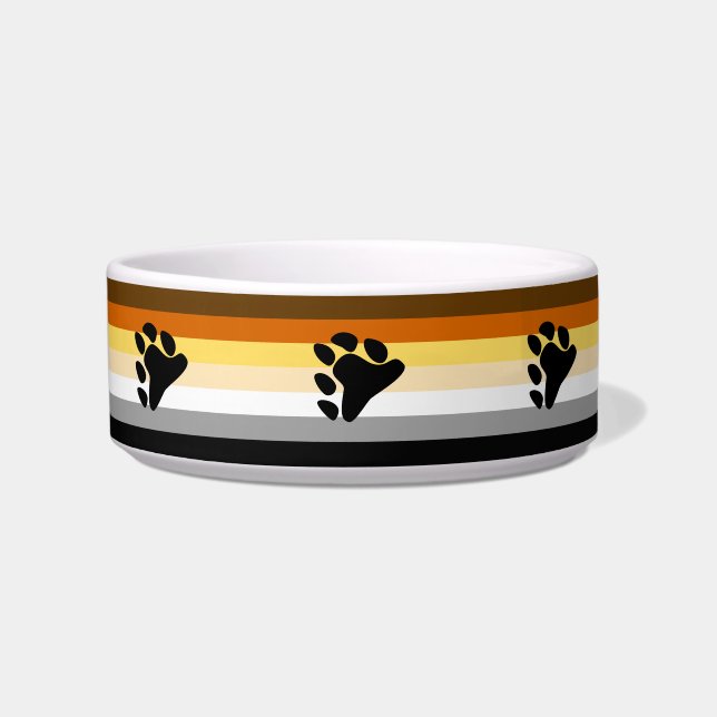 Bärenflagge mit Paw Napf (Vorderseite)