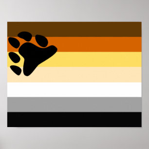 Bärenflagge Poster