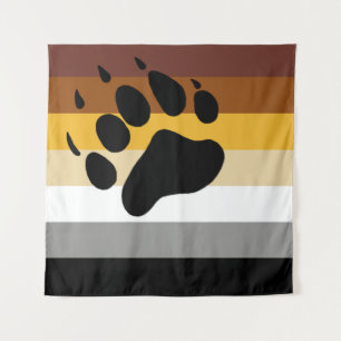 Bärenflagge Wandteppich