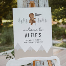 Bärengebirge erstes Geburtstagszeichen