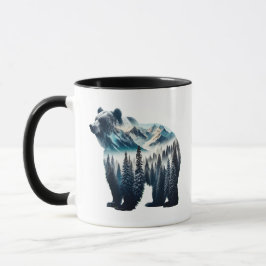 Bärengebirge und Wälder Tasse