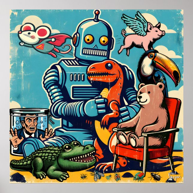 'Bärengeburt' Poster (Vorne)